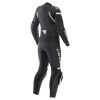 Dainese FULMINEA 2PCS dámská sportovní kombinéza černá/bílá vel.40